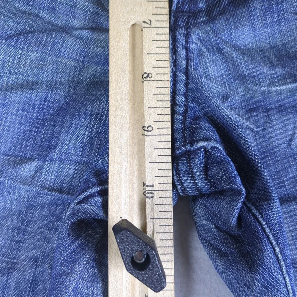 Rock & Republic Jeans Mens 30x30 Blue Dirty Denim Medium Wash Distressed Colburg